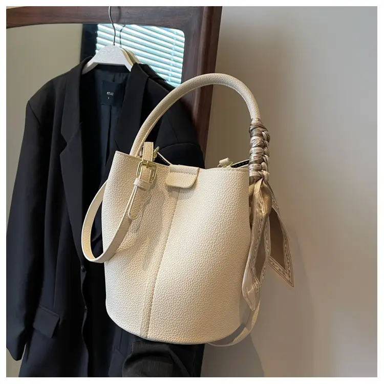 Pink Leather Hand Bag Women's New Fashion — feature 44