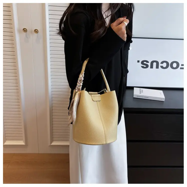 Pink Leather Hand Bag Women's New Fashion — feature 45