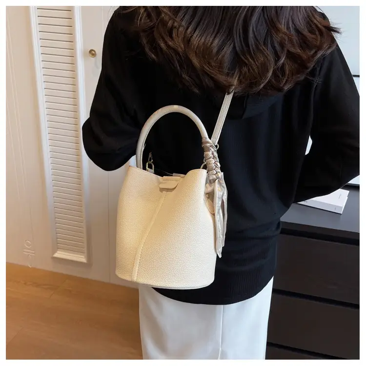 Pink Leather Hand Bag Women's New Fashion — feature 49