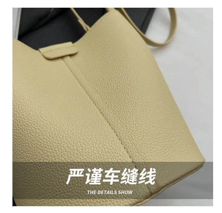 Pink Leather Hand Bag Women's New Fashion — feature 6