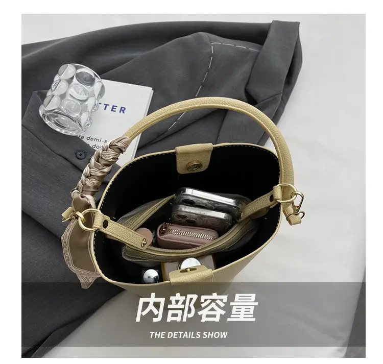 Pink Leather Hand Bag Women's New Fashion — feature 8