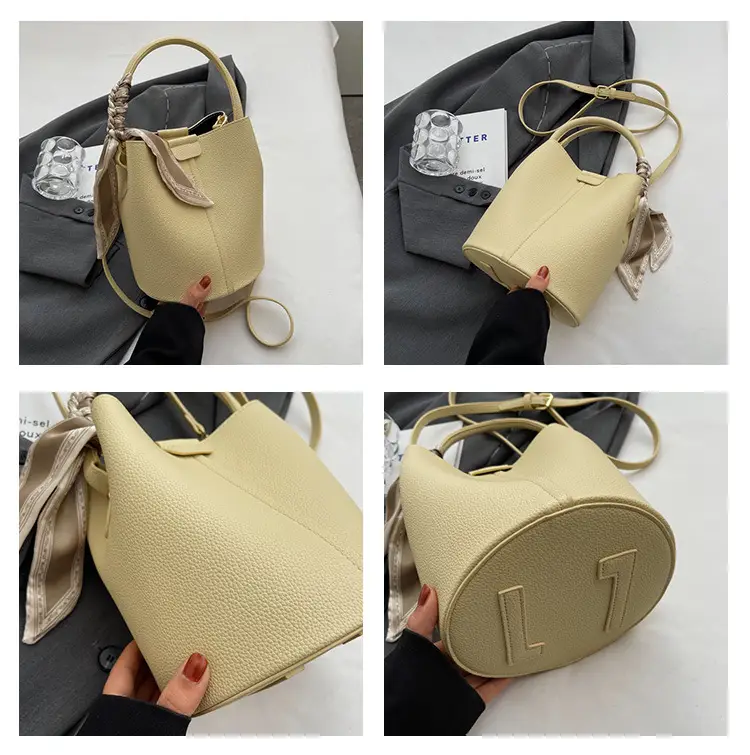 Pink Leather Hand Bag Women's New Fashion — feature 9