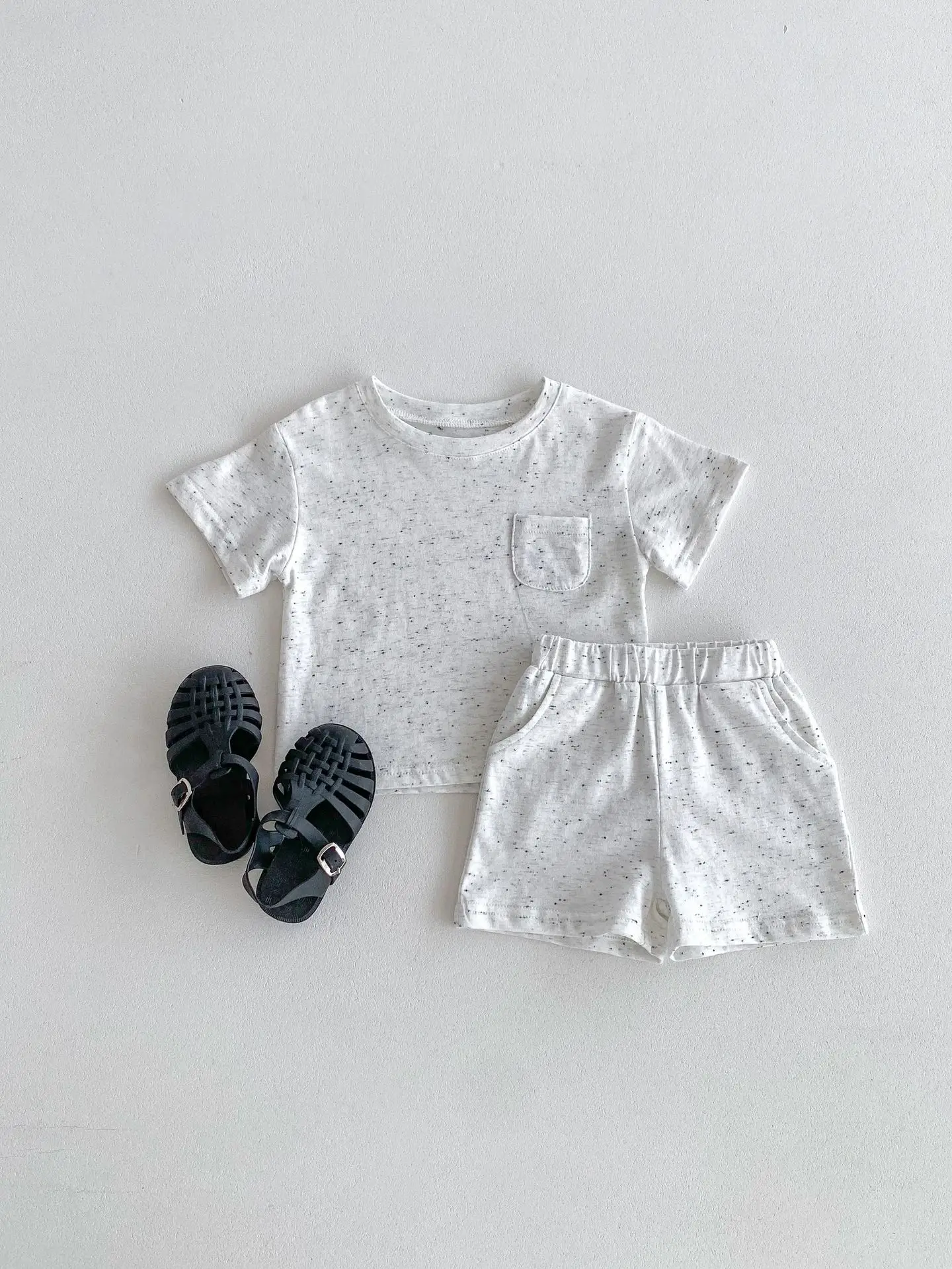 Boys Cotton T-Shirt Shorts Set Summer Casual Baby Clothes — feature 15