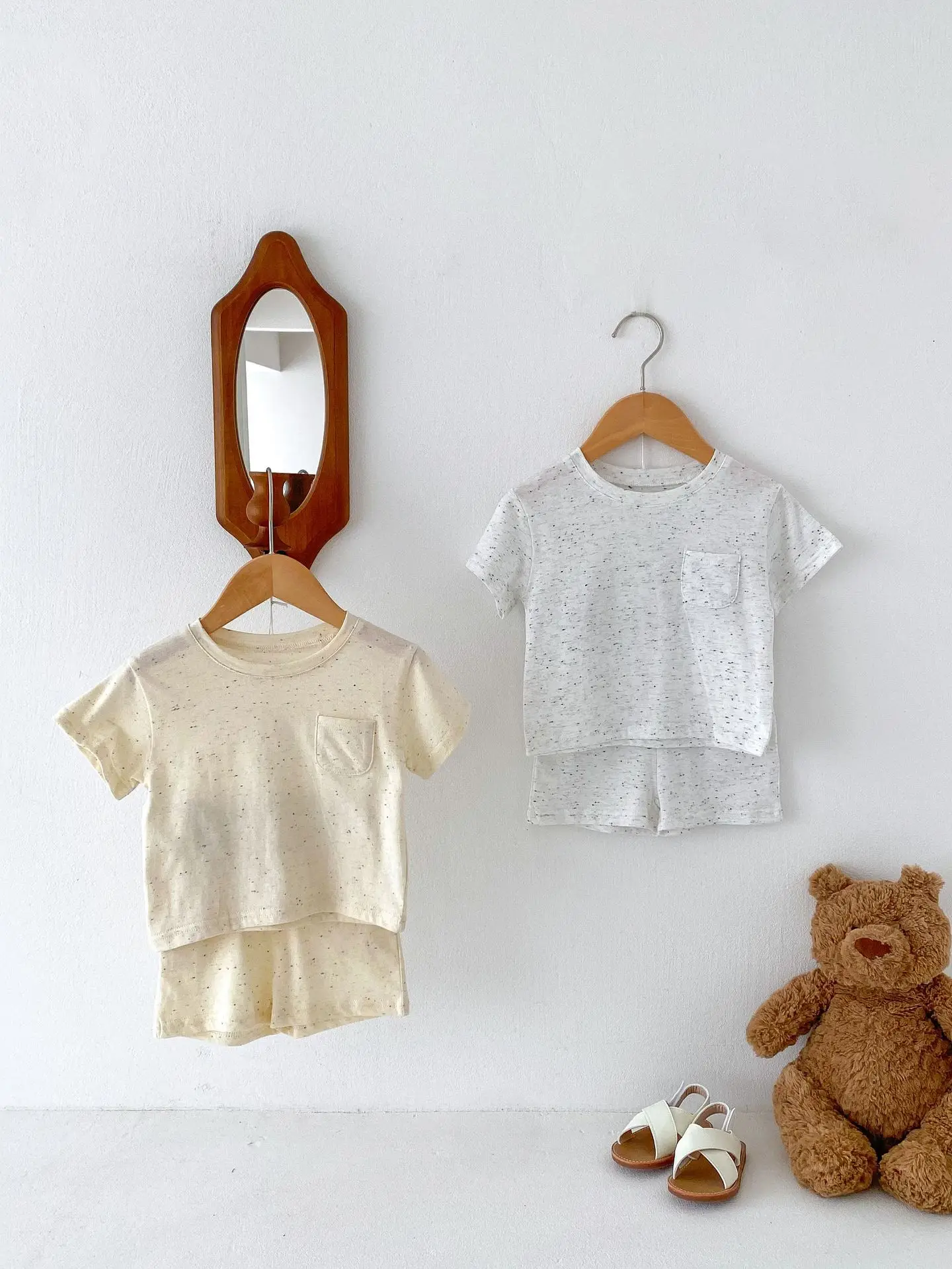 Boys Cotton T-Shirt Shorts Set Summer Casual Baby Clothes — feature 7