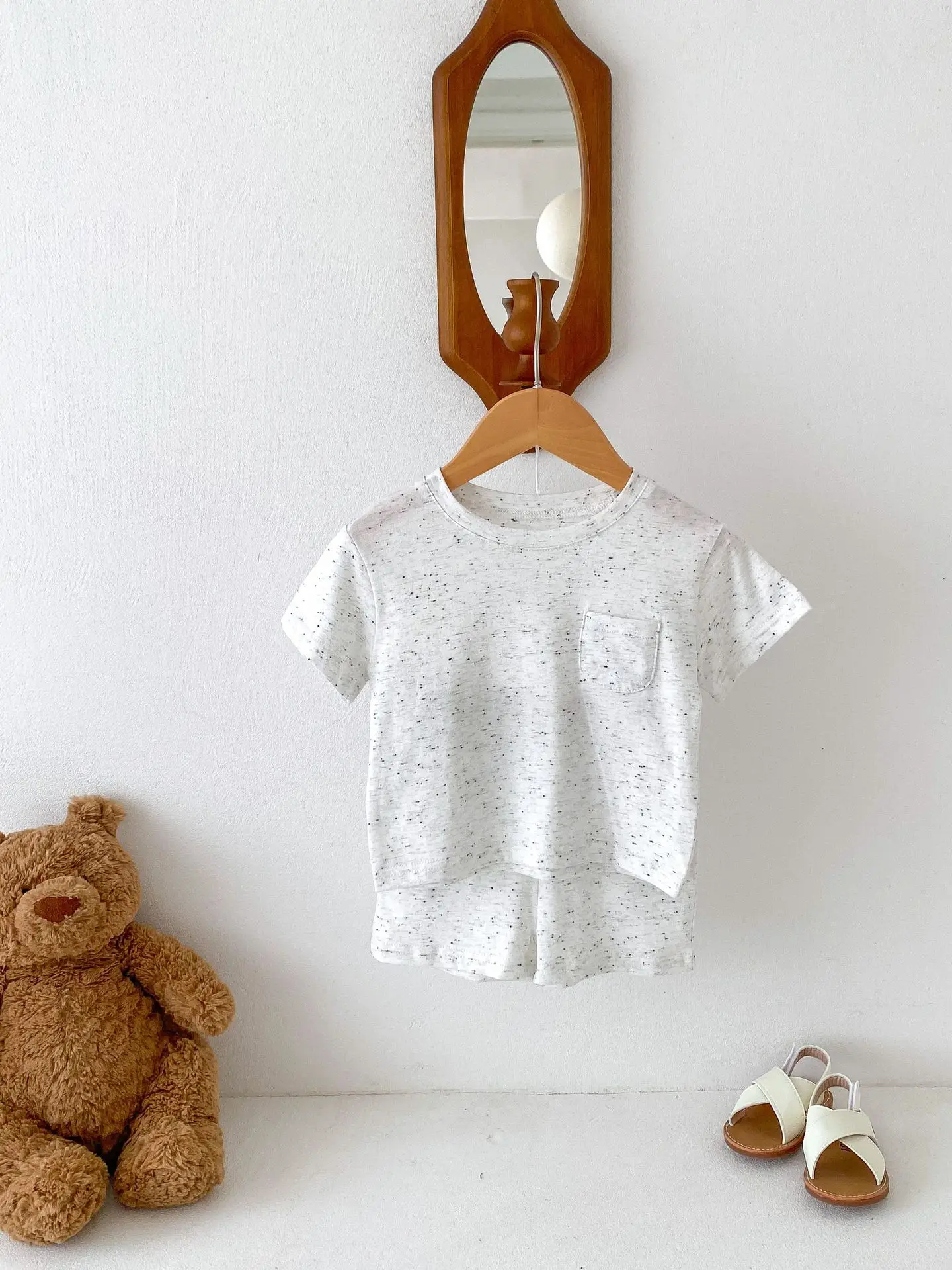 Boys Cotton T-Shirt Shorts Set Summer Casual Baby Clothes — feature 8