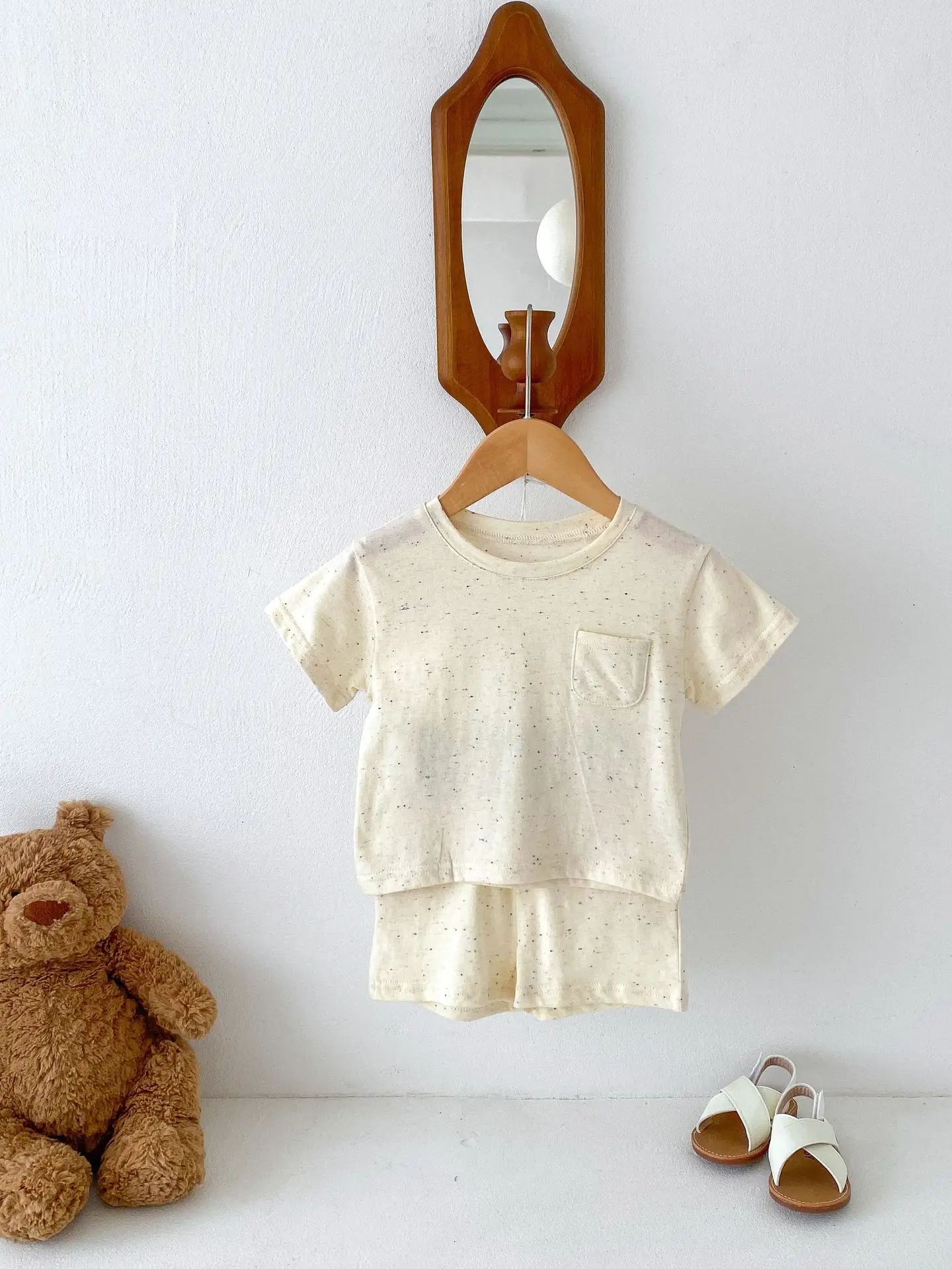 Boys Cotton T-Shirt Shorts Set Summer Casual Baby Clothes — feature 9