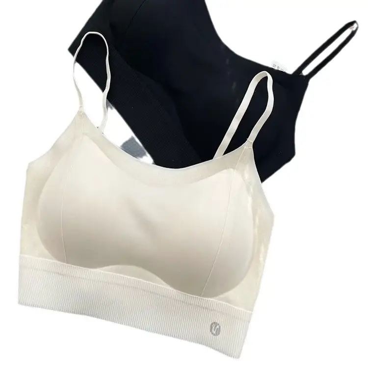 2921 Seamless Underwear Summer Thin Small Breast Push up Bra Casual Breathable Skin Friendly Women's Underwear Beauty Vest