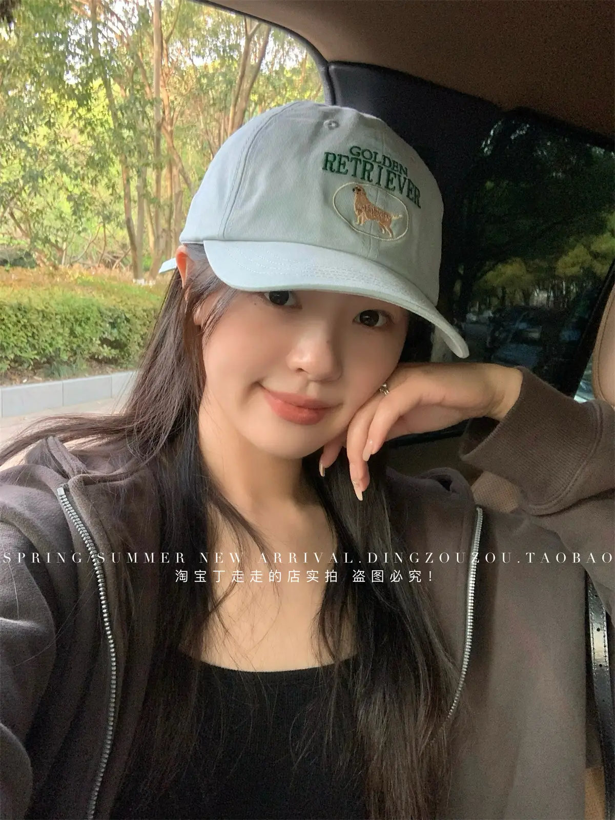 Pink Embroidered Baseball Cap for Women 2026 — feature 11