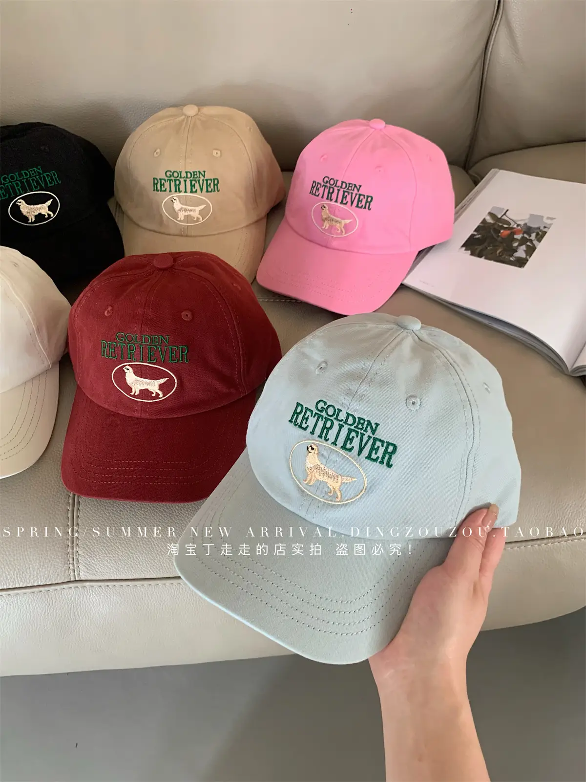 Pink Embroidered Baseball Cap for Women 2026 — feature 16