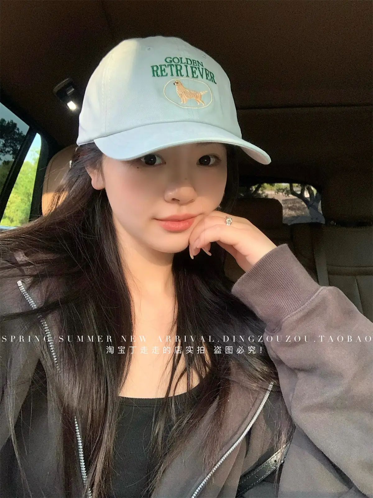 Pink Embroidered Baseball Cap for Women 2026 — feature 9