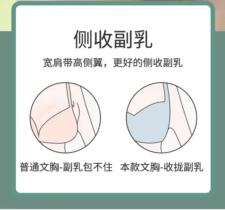 Summer comfortable ultra-thin ice silk gathered seamless underwear women's plus size beautiful back breathable non-steel ring anti-sagging bra — feature 15