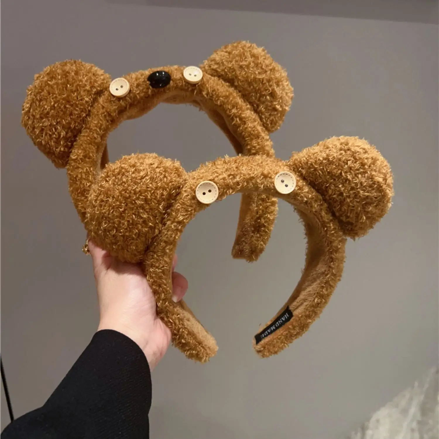 New Universal Tim Bear Hair Band Face Wash Photo Cartoon Plush Cute - Image 6