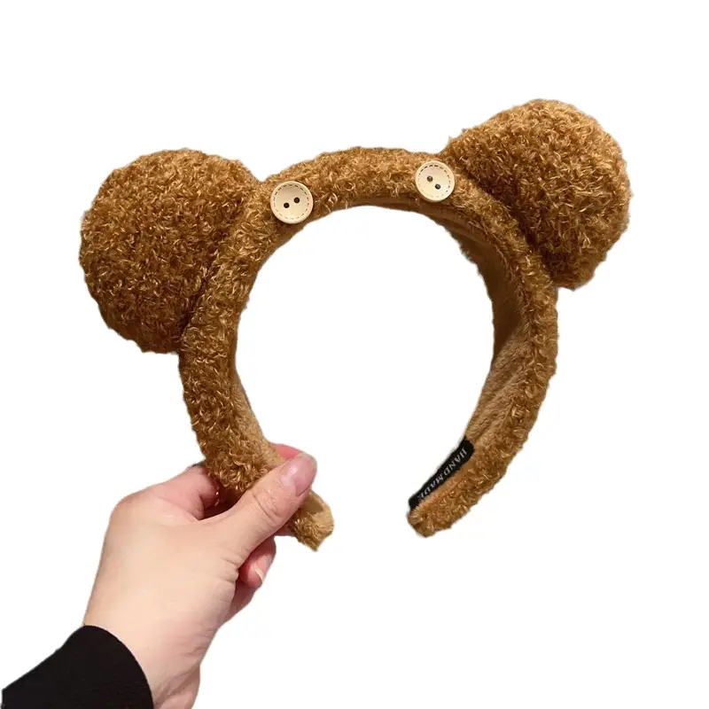 New Universal Tim Bear Hair Band Face Wash Photo Cartoon Plush Cute - Image 7