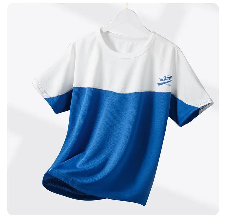 Children's White Gray T-Shirt Boys Girls Summer 2025 — feature 16