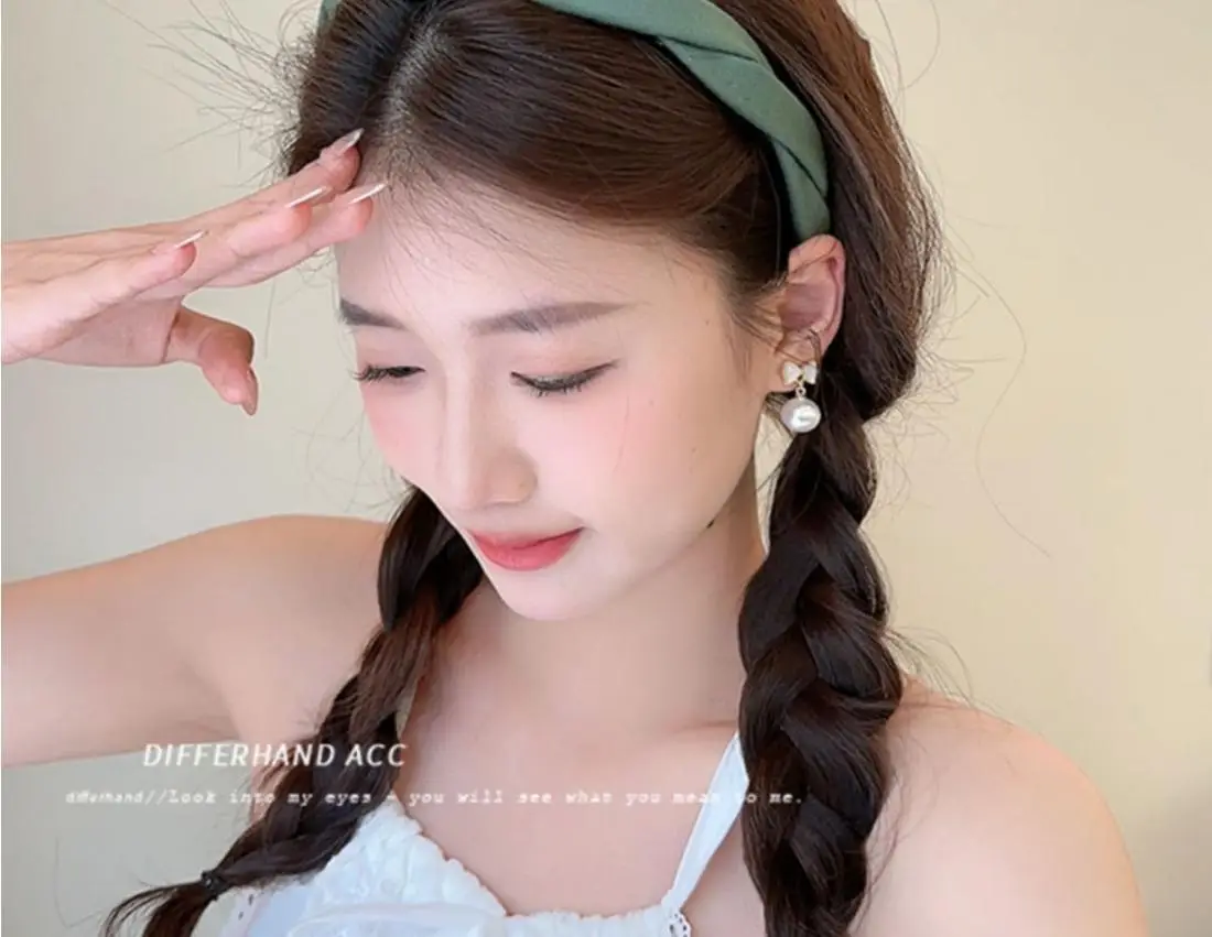 Women's Wide Brim Headband Brown Non-Slip 2.4cm — feature 6