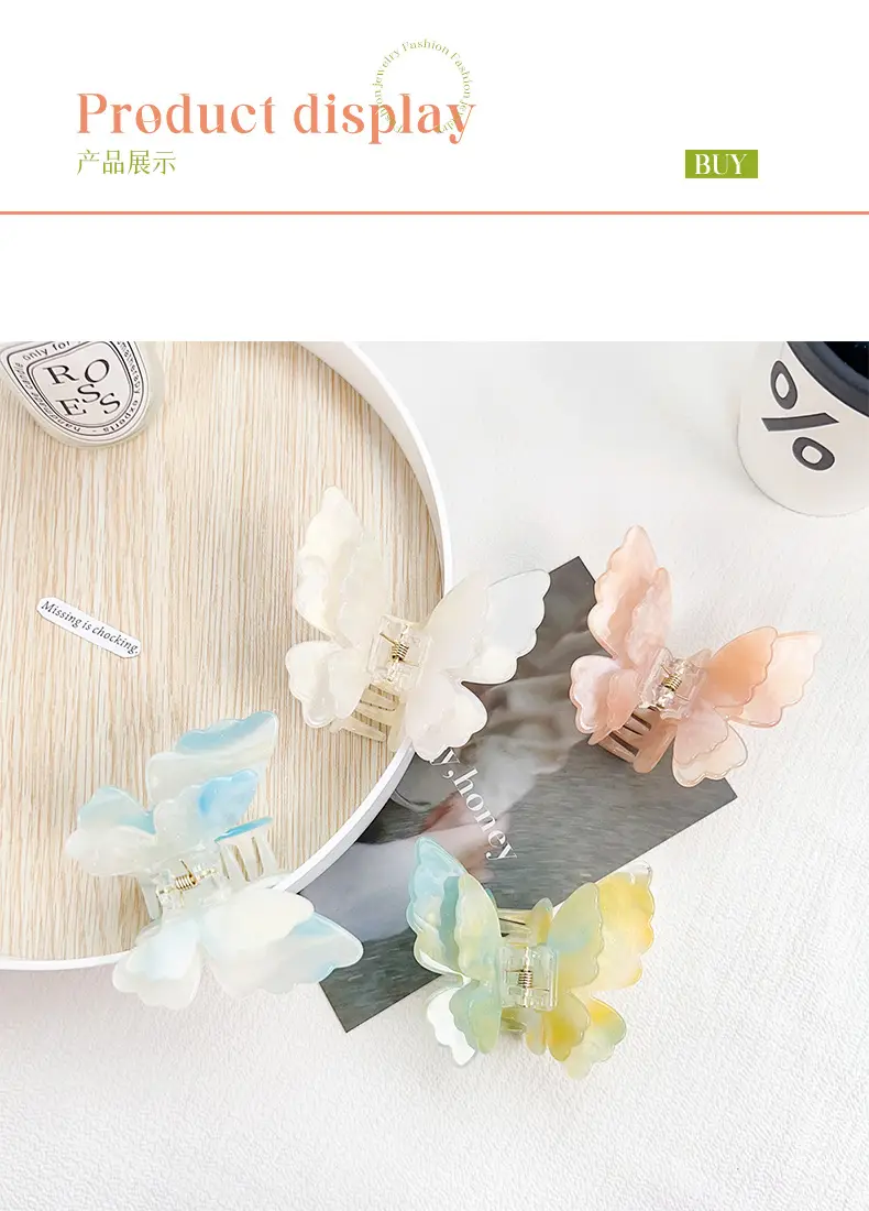 Color-changing Butterfly Hairpin for Women — feature 6