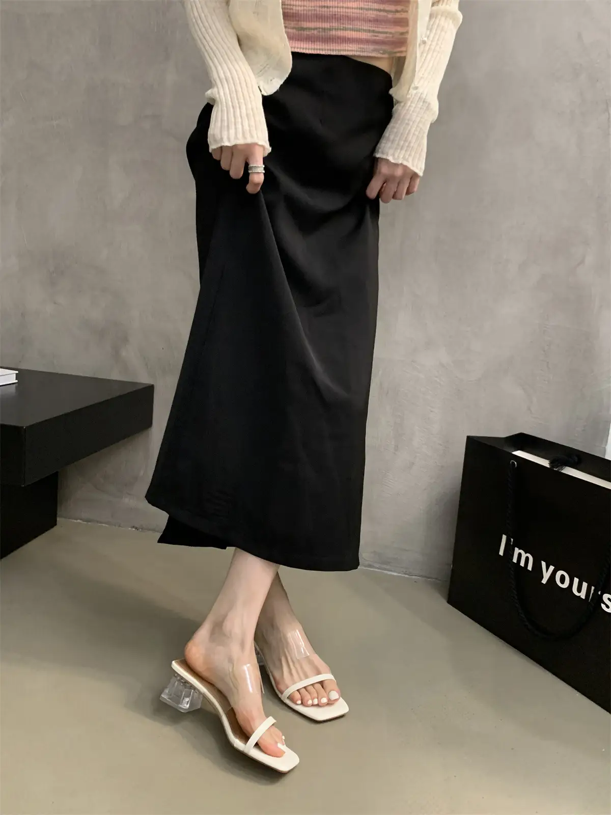 Crystal White Heel Slippers Women Summer Wear 2023 — feature 10