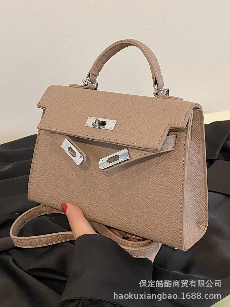 Black Square Satchel Bag for Women 2024 - Image 7