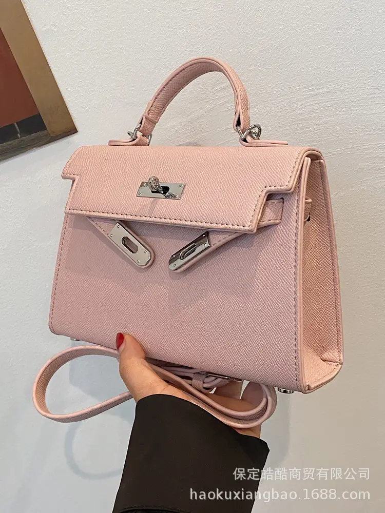 Black Square Satchel Bag for Women 2024 - Image 9