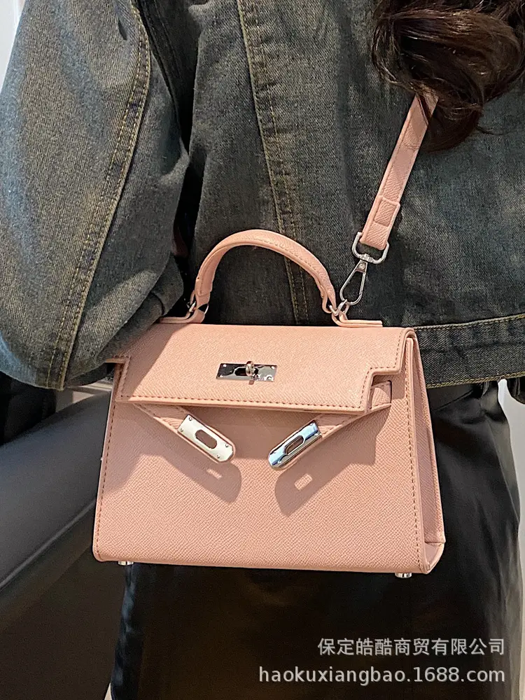 Black Square Satchel Bag for Women 2024 - Image 10