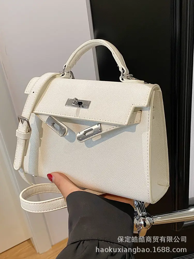 Black Square Satchel Bag for Women 2024 - Image 11