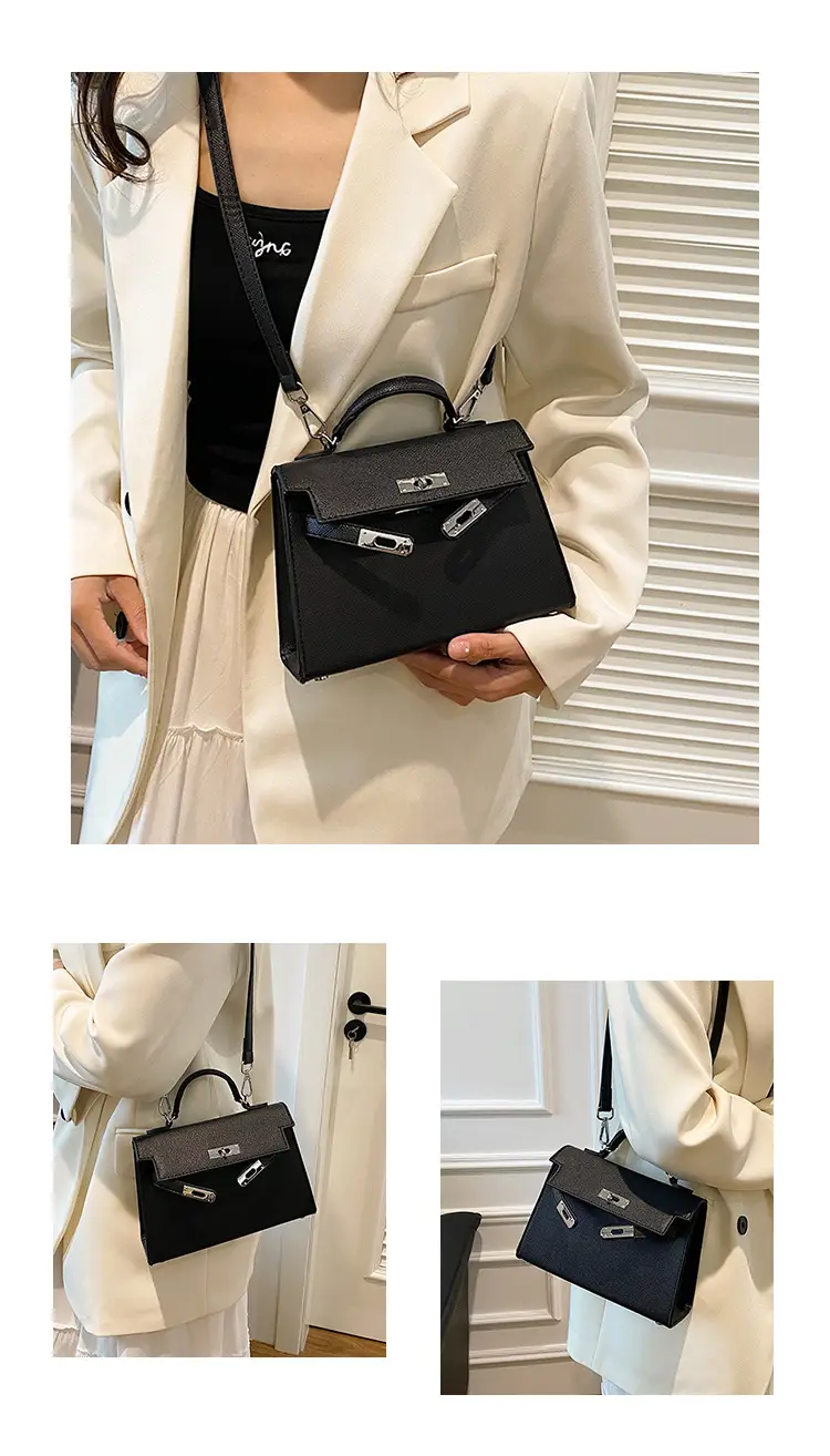 Black Square Satchel Bag for Women 2024 — feature 12