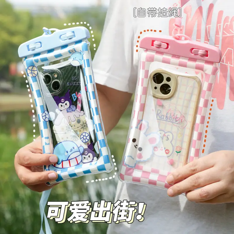 Mobile Phone Waterproof Bag Touch Screen Waterproof Bag Mobile Phone Touch Screen Protective Cover Outdoor Swimming Drifting Special Sealed Bag