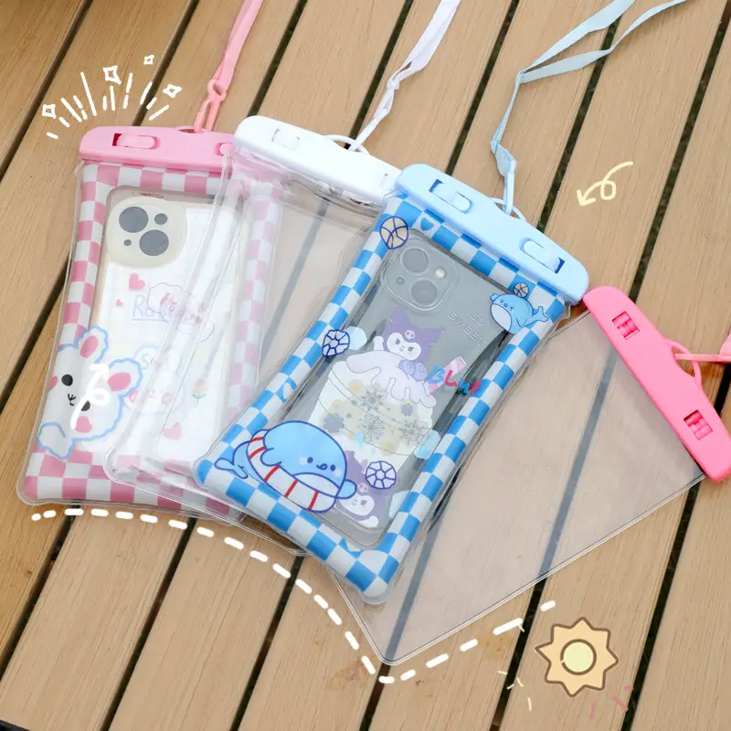 Mobile Phone Waterproof Bag Touch Screen Waterproof Bag Mobile Phone Touch Screen Protective Cover Outdoor Swimming Drifting Special Sealed Bag