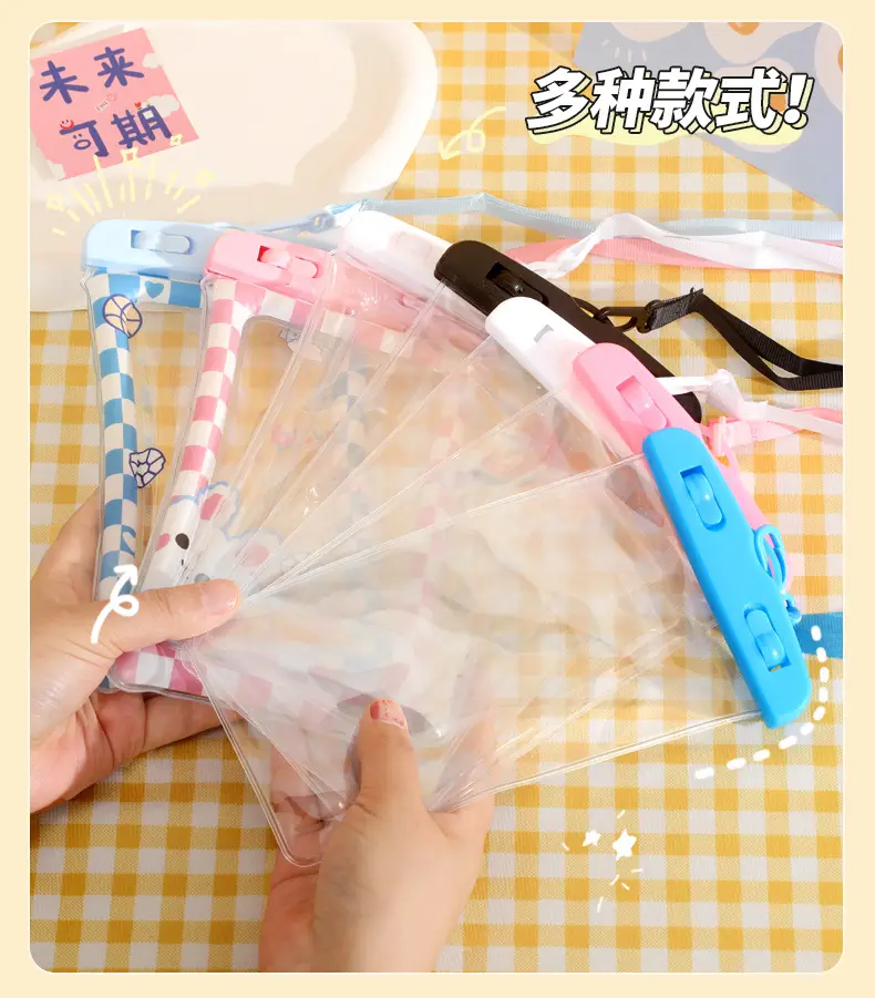 Mobile Phone Waterproof Bag Touch Screen Waterproof Bag Mobile Phone Touch Screen Protective Cover Outdoor Swimming Drifting Special Sealed Bag — feature 30