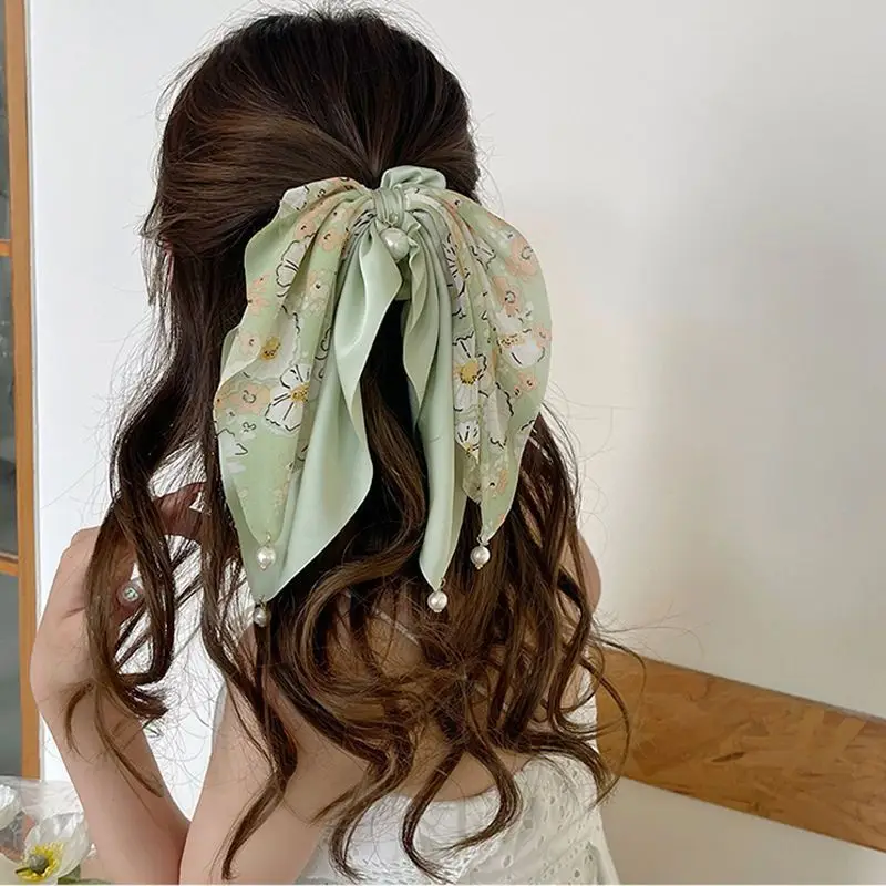 Korean Style Fresh Bow Tie Hair Band for Women - Image 9