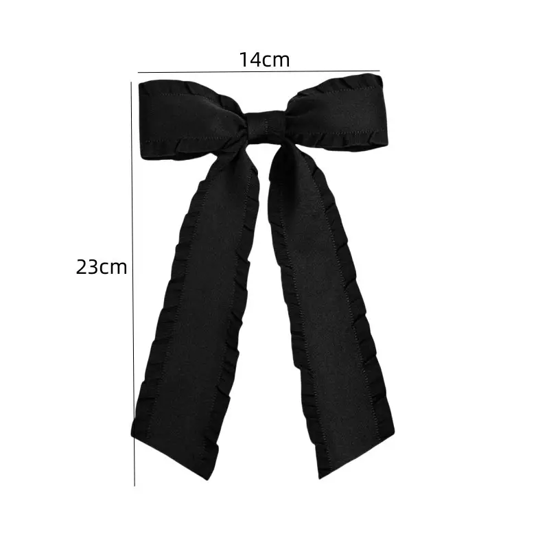 Pink Bow Ribbon Hairpin Cross-border Women's All-match Hair Accessories Sweet Clothing - Image 9