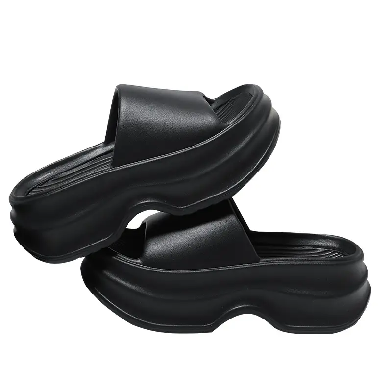 Women EVA White Thick Slippers Lightweight Non-Slip - Image 9