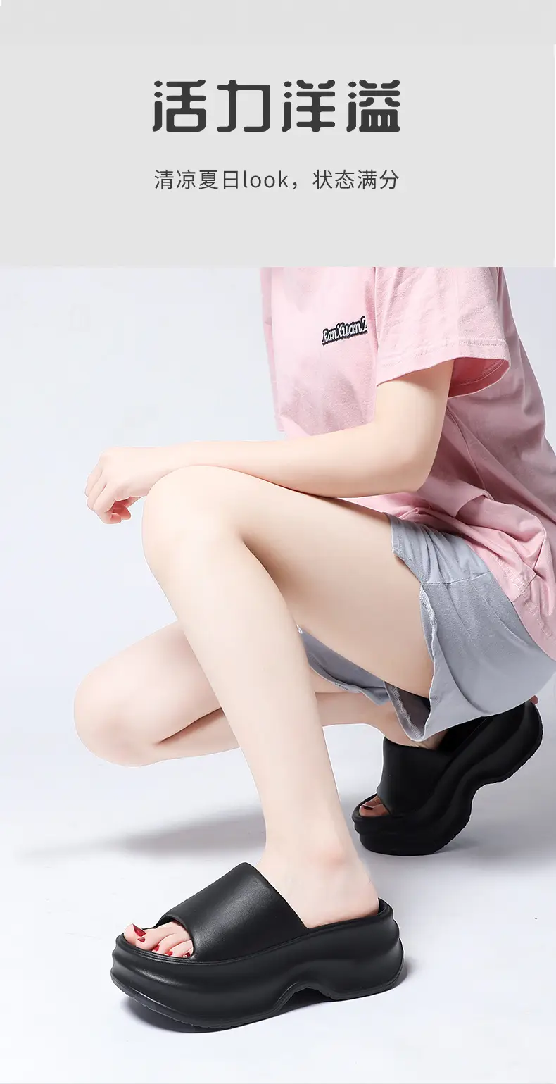 Women EVA White Thick Slippers Lightweight Non-Slip — feature 32