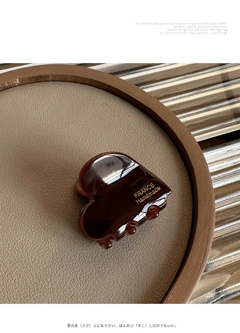 Elegant Acetate Hairpin Clip with Shark Design — feature 32