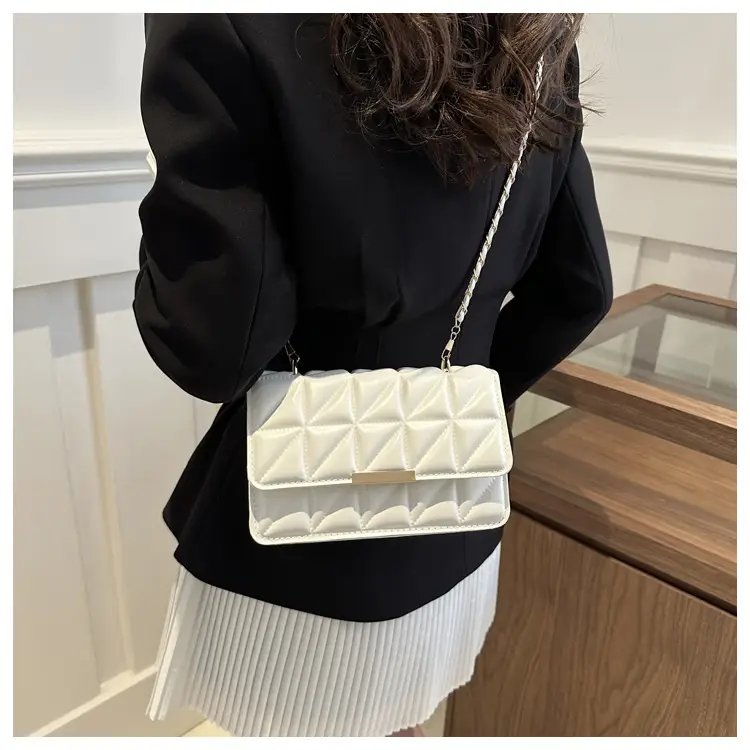 Black Quilted Shoulder Crossbody Bag for Women — feature 13