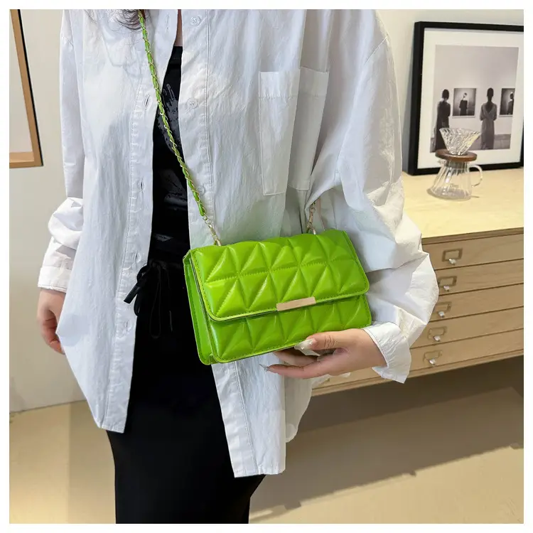 Black Quilted Shoulder Crossbody Bag for Women — feature 14