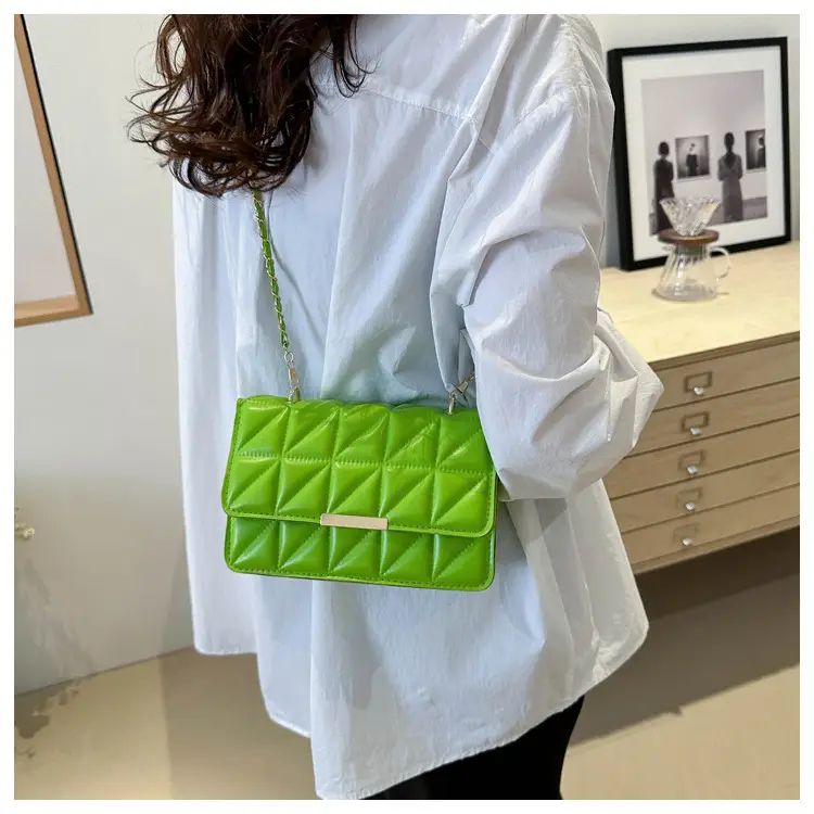 Black Quilted Shoulder Crossbody Bag for Women — feature 15