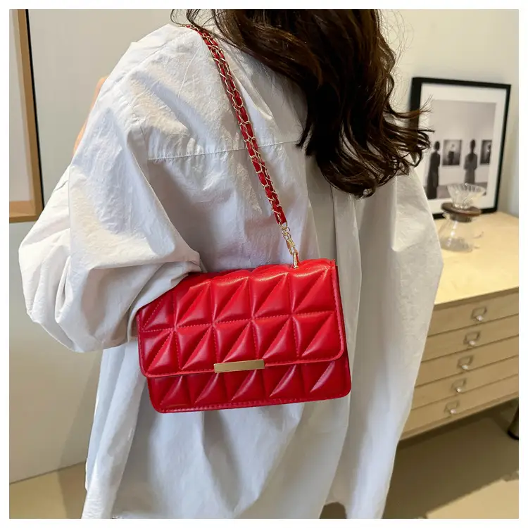 Black Quilted Shoulder Crossbody Bag for Women — feature 19