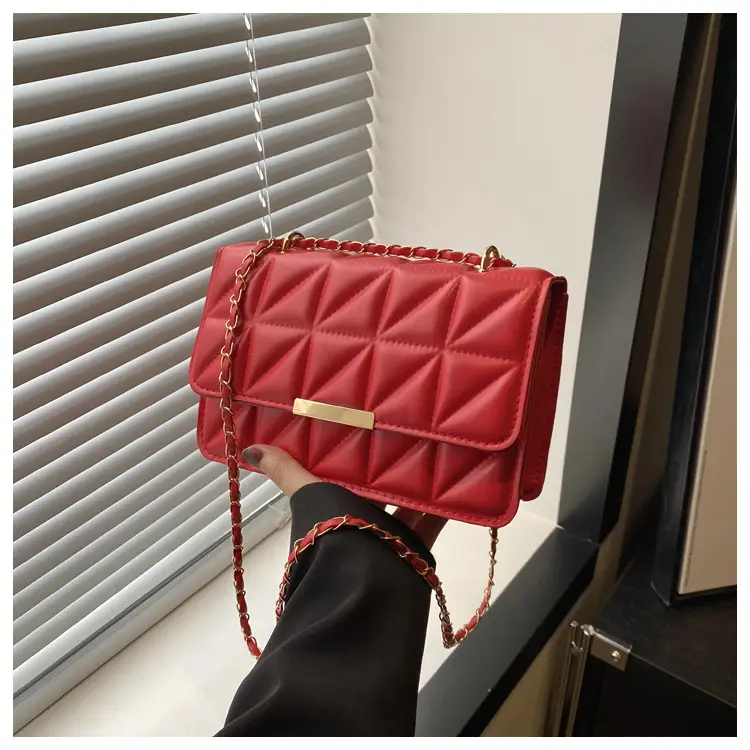 Black Quilted Shoulder Crossbody Bag for Women — feature 28