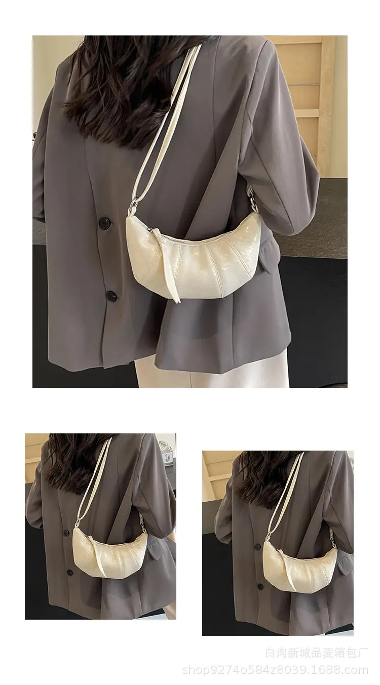Black French Niche Shoulder Crossbody Bag for Women — feature 12
