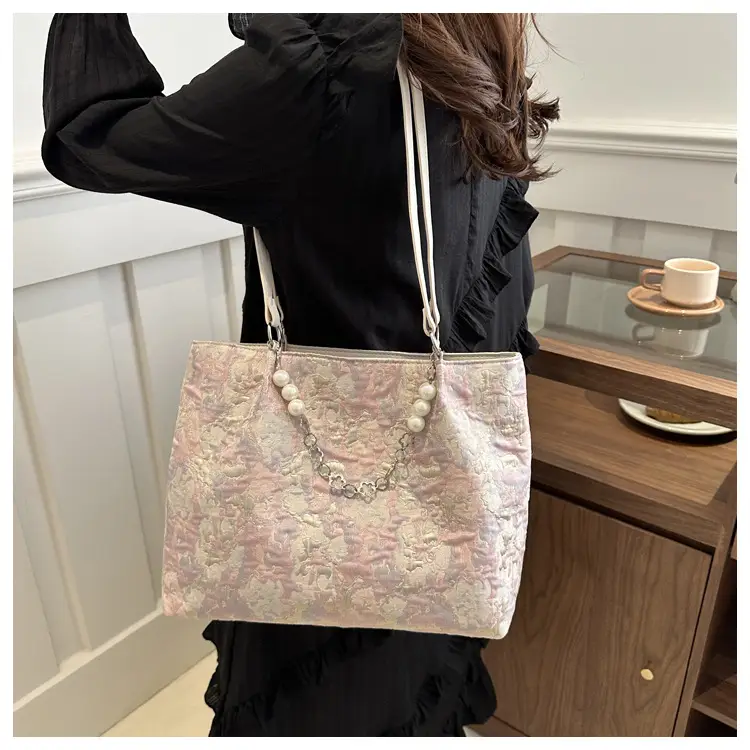 Women's Embroidered Canvas Shoulder Bag 2024 New — feature 11