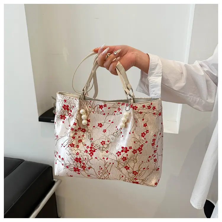 Women's Embroidered Canvas Shoulder Bag 2024 New — feature 12