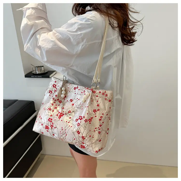 Women's Embroidered Canvas Shoulder Bag 2024 New — feature 13