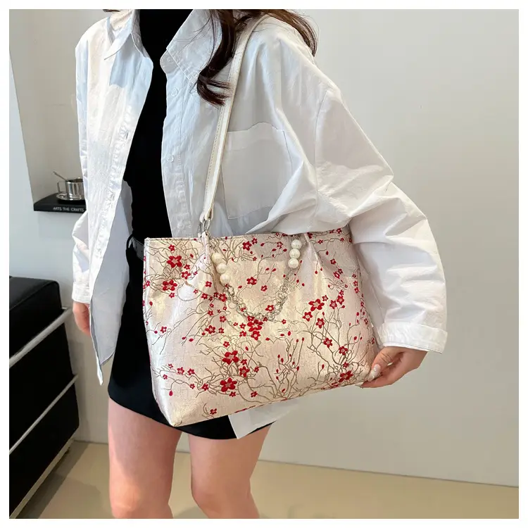 Women's Embroidered Canvas Shoulder Bag 2024 New — feature 14