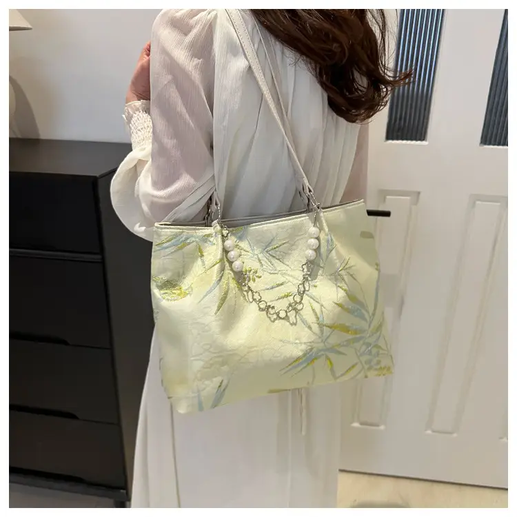 Women's Embroidered Canvas Shoulder Bag 2024 New — feature 18