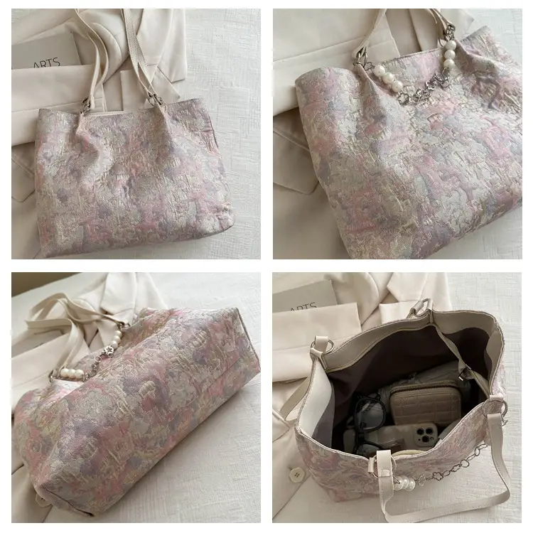 Women's Embroidered Canvas Shoulder Bag 2024 New — feature 8