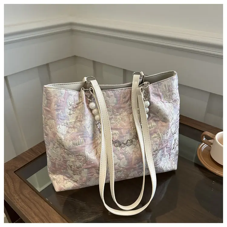 Women's Embroidered Canvas Shoulder Bag 2024 New - Image 4