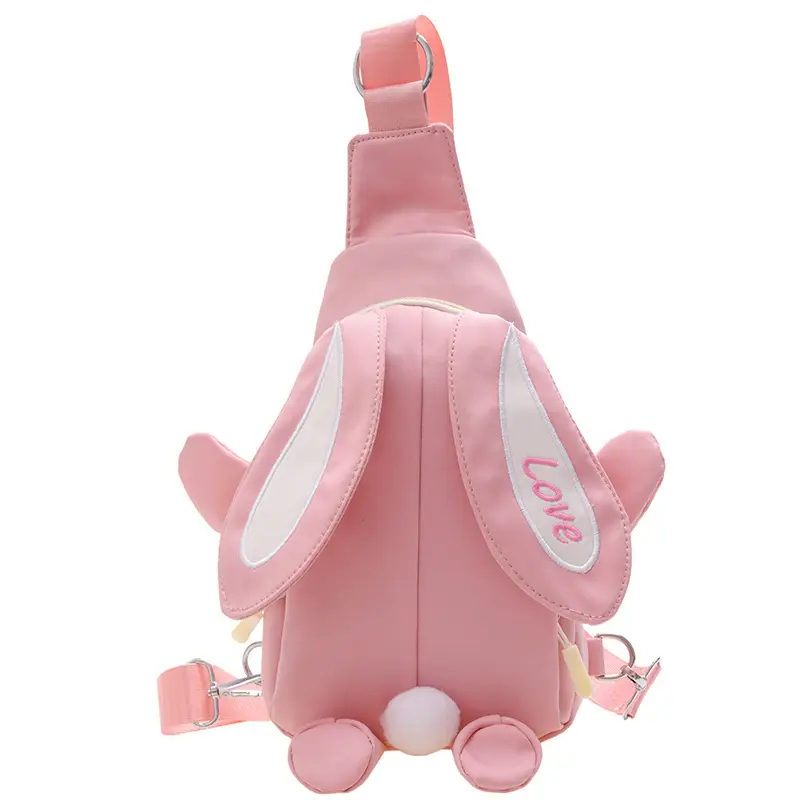 Cute Yellow Rabbit Cartoon Shoulder Bag for Girls