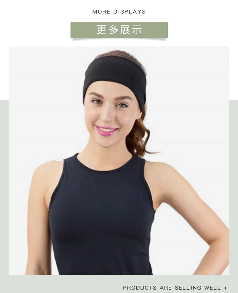 Green Sweat Absorbent Headband for Men — feature 6