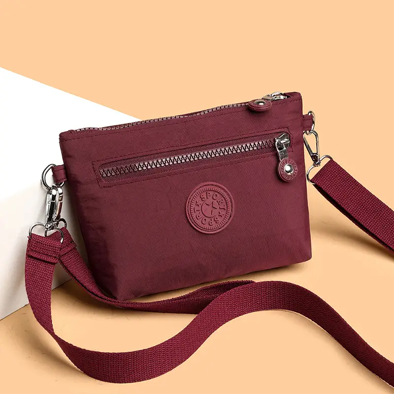 Pink Crossbody Coin Purse for Women